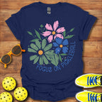 Floral "Focus On Me" Shirt - Pickleball T-Shirts, Hoodies & More