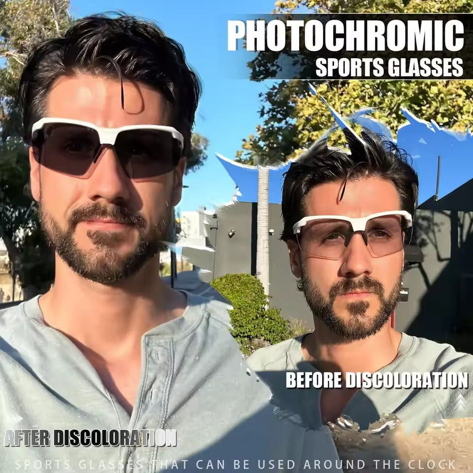 UV400 Photochromic Outdoor Glasses