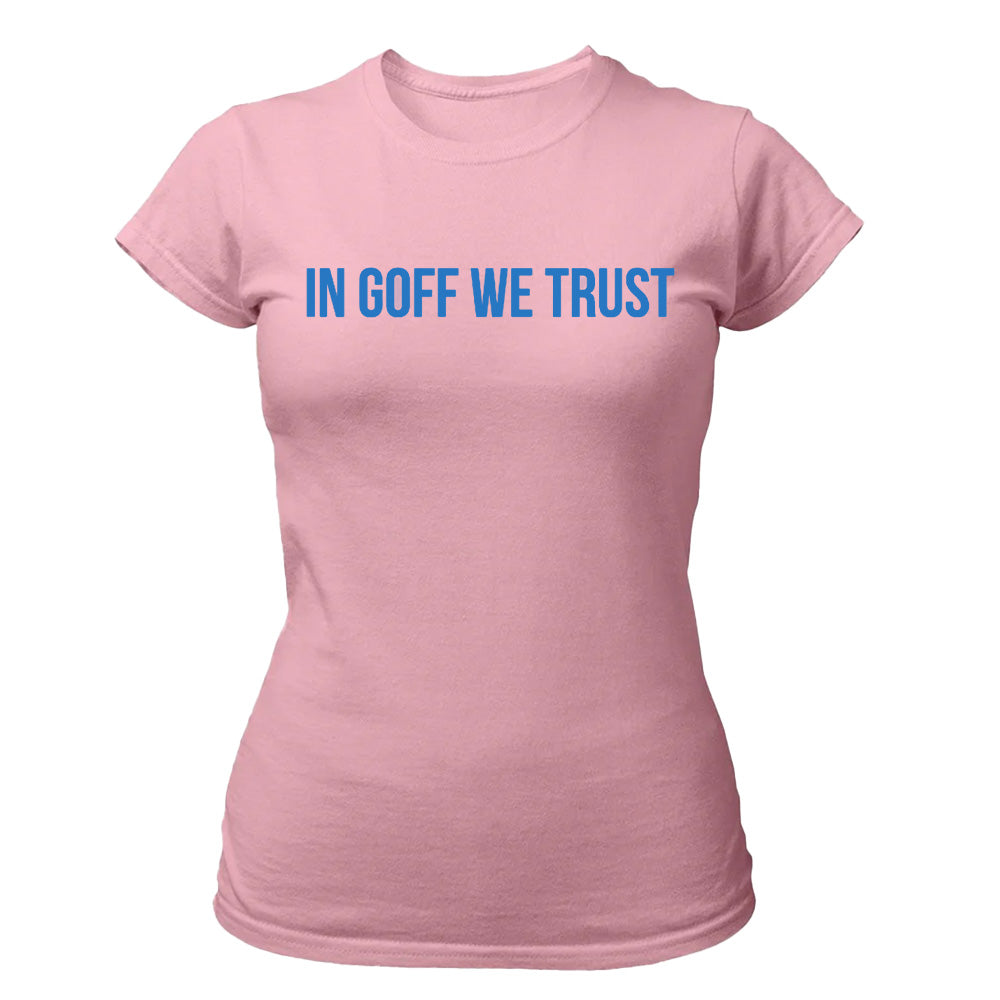 "In Goff We Trust" Straight - American Football T-Shirts, Hoodies & More