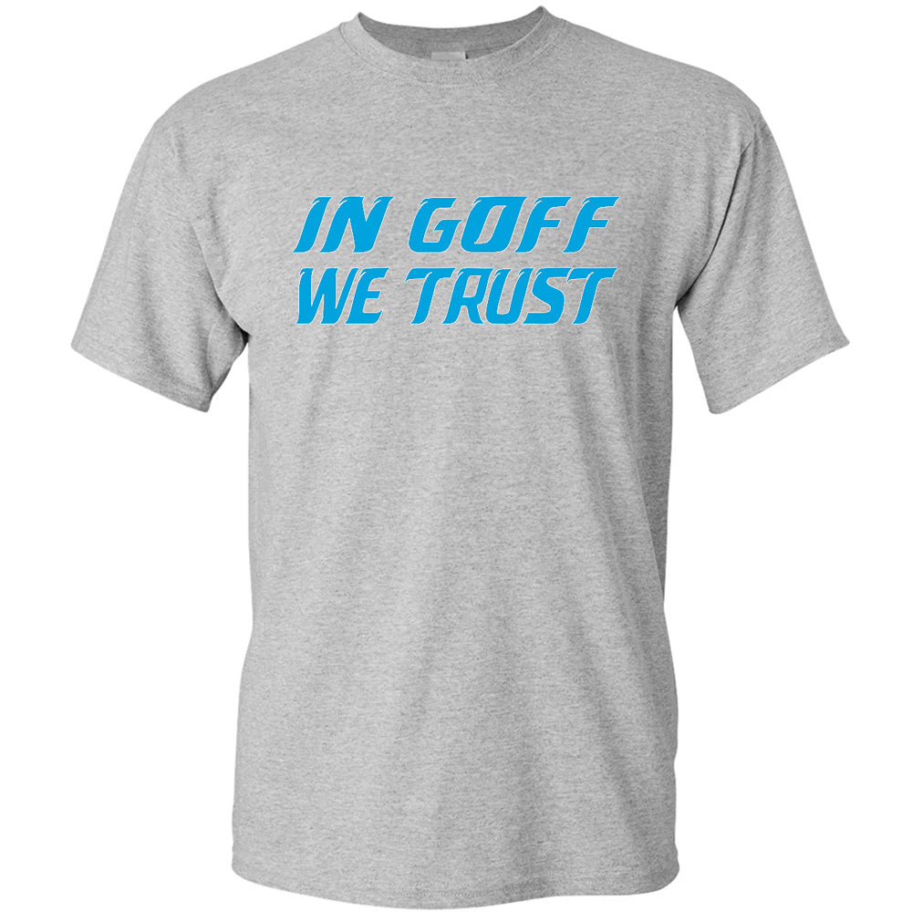 "In Goff We Trust" Lion Shirt - American Detroit Football T-Shirts, Hoodies & More