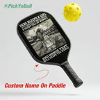 Personalized "A Girl with Hands that Will Shape The World" Junior Pickleball Paddle