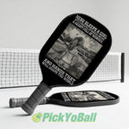 Personalized "A Girl with Hands that Will Shape The World" Junior Pickleball Paddle