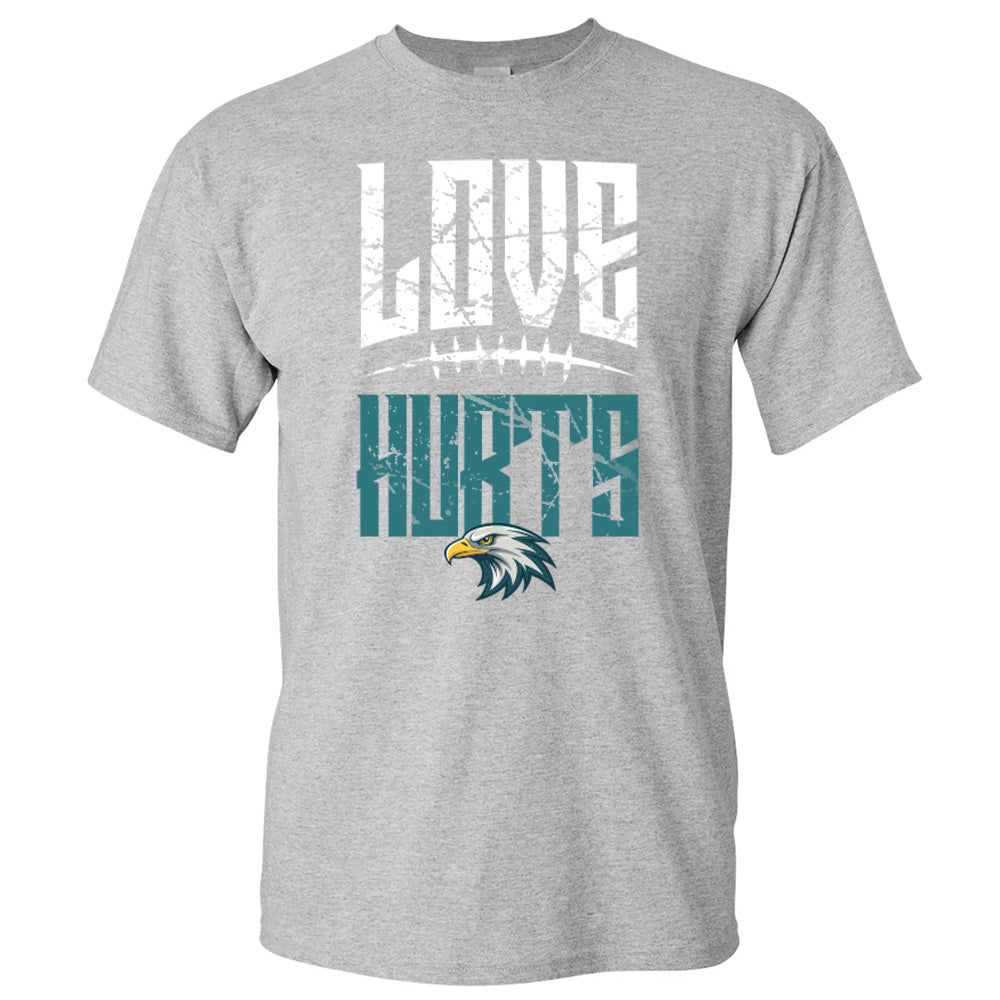 Love Hurts Eagles - American Football T-Shirts, Hoodies & More