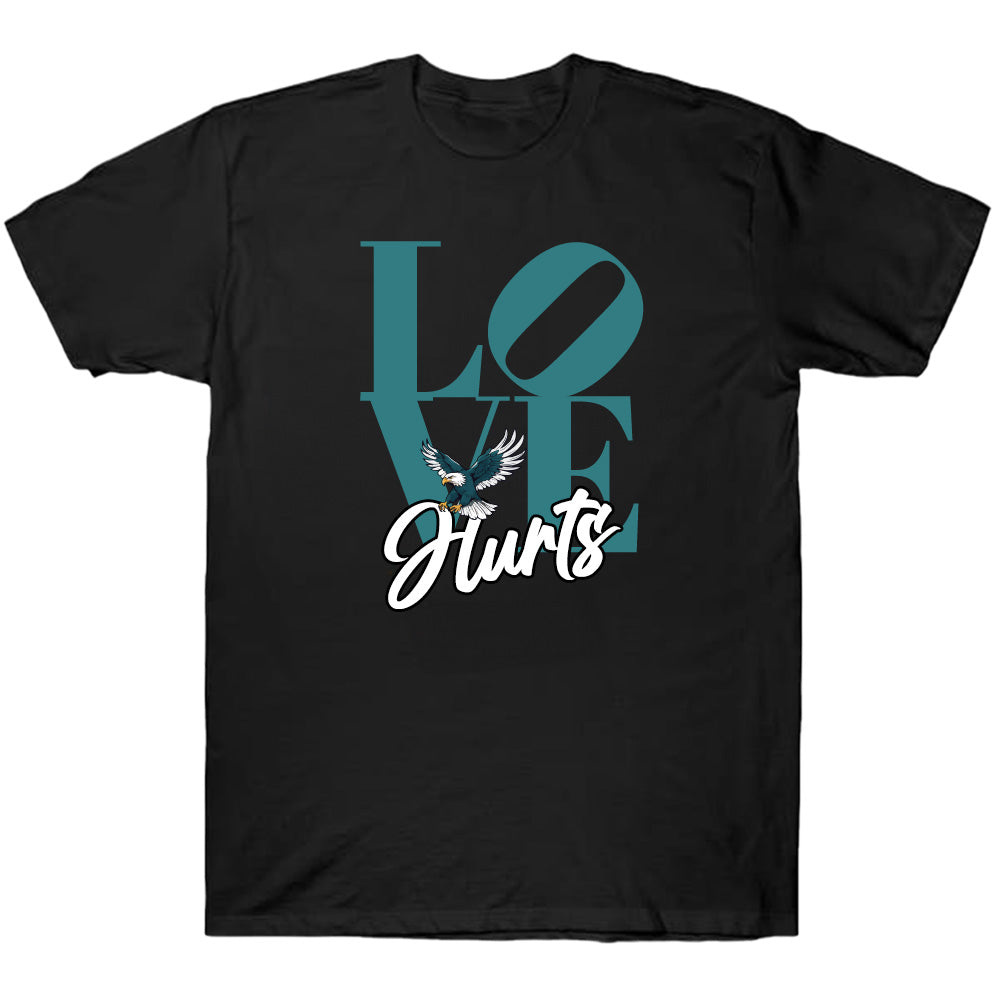 Love Hurts Eagles Shirts - American Football T-Shirts, Hoodies & More