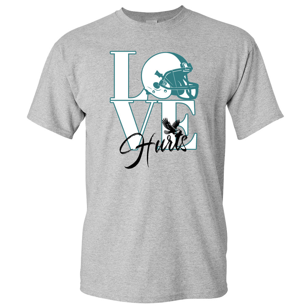 Love Hurts Eagles - Philadelphia American Football T-Shirts, Hoodies & More 4
