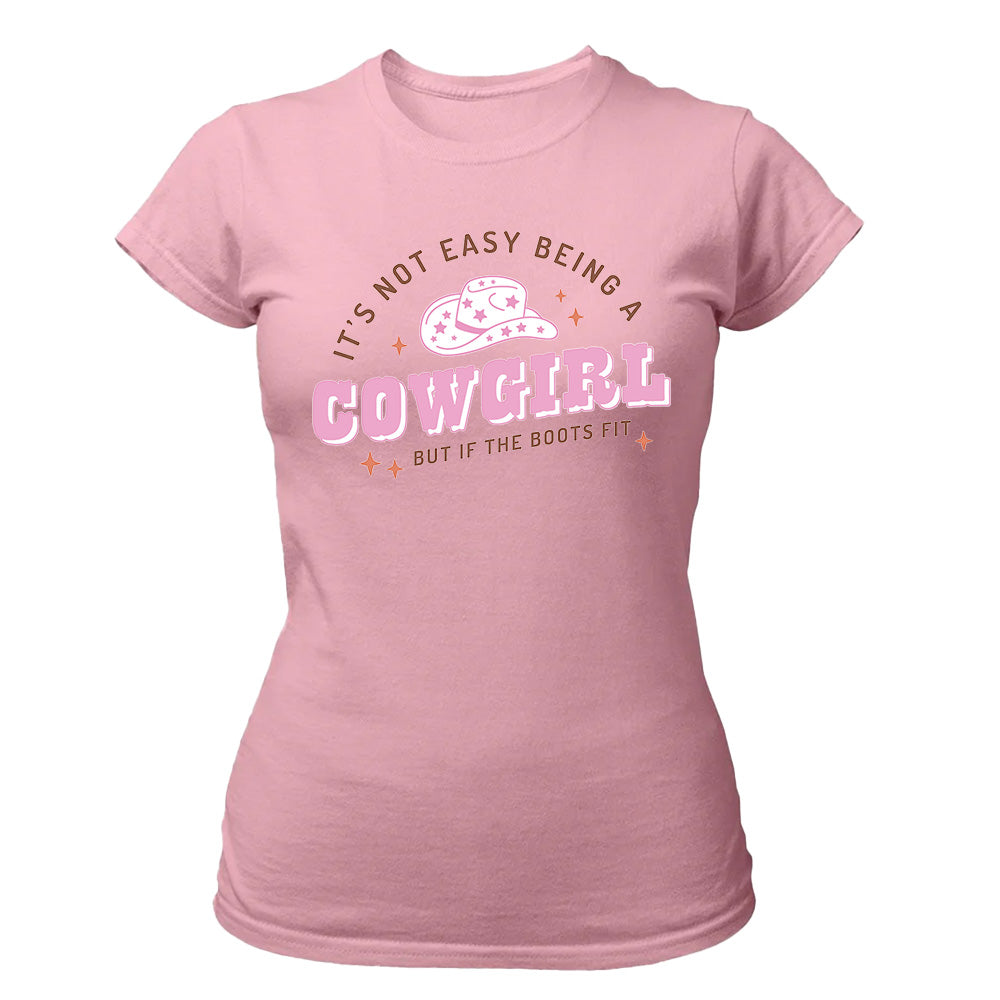 Not Easy Being A Cowgirl Tees - TV Show, Trending, Funny & Lifestyle T-Shirts, Hoodies & More