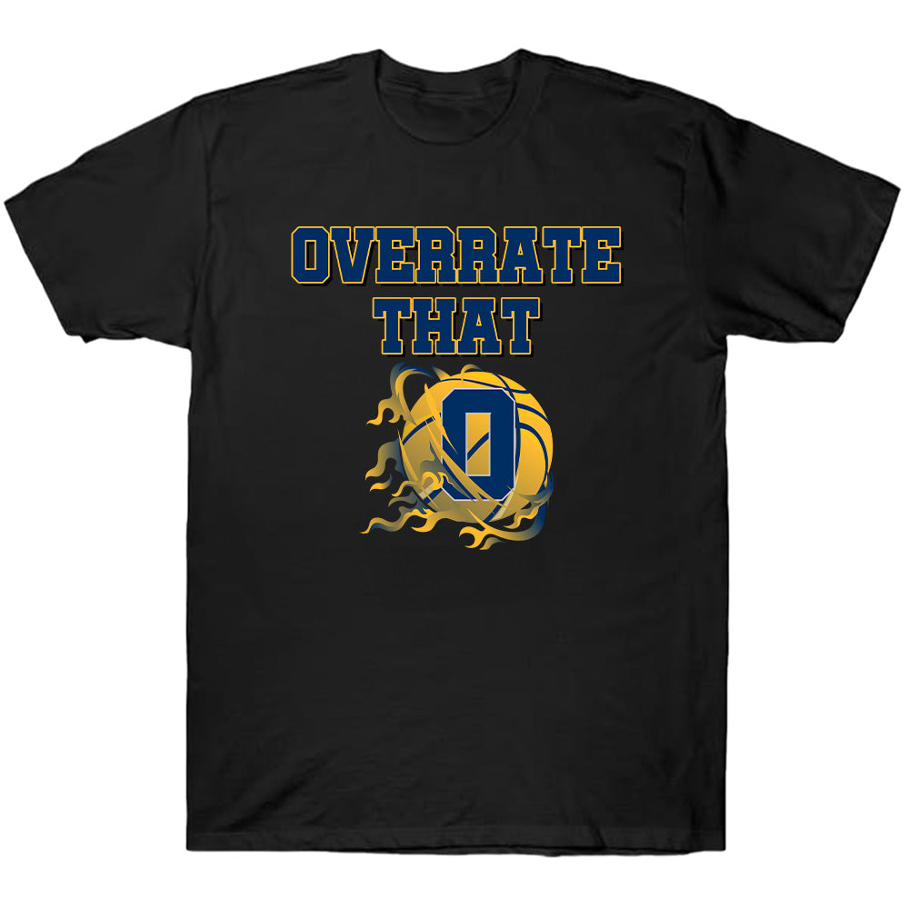 Overrate That Men Shirt - Haliburton Basketball T-Shirts, Hoodies & More