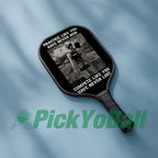 Personalized "Practice Like You Have Never Won, Compete Like You Have Never Lost" - Girl Pickleball Paddle