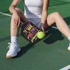 Personalized "Behind A Pickleball Player Is A Pickleball Dad Who Believes In Her" Paddle with Custom Name