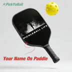 Personalized "Her Pickleball Life" Pickleball Paddle with Custom Name