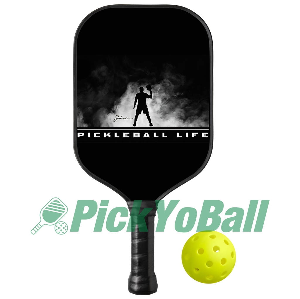 Personalized "Men's Pickleball Life" Pickleball Paddle with Custom Name
