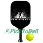 Personalized "Men's Pickleball Life" Pickleball Paddle with Custom Name