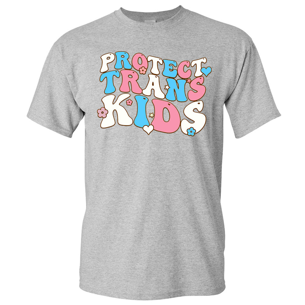 Protect Trans Kids Colorful - TV Show, Trending, Funny & Lifestyle T-Shirts, Hoodies & More