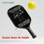 Personalized "I Am The Storm" - Pickleball Girl Paddle