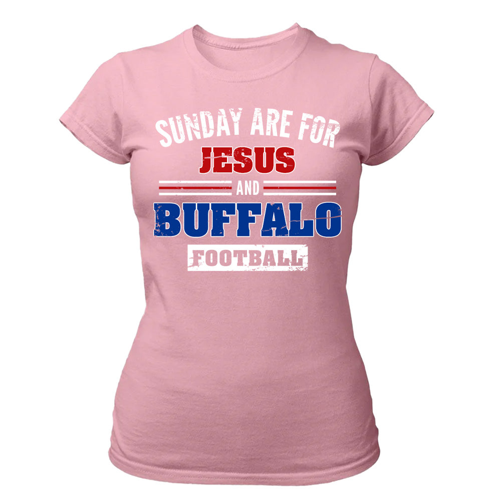 Sunday Are For Jesus & Buffalo Football Tees - American Bills T-Shirts, Hoodies & More