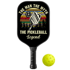 Personalized "The Man The Myth The Pickleball Legend" Paddle with Custom Name