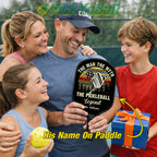 Personalized "The Man The Myth The Pickleball Legend" Paddle with Custom Name