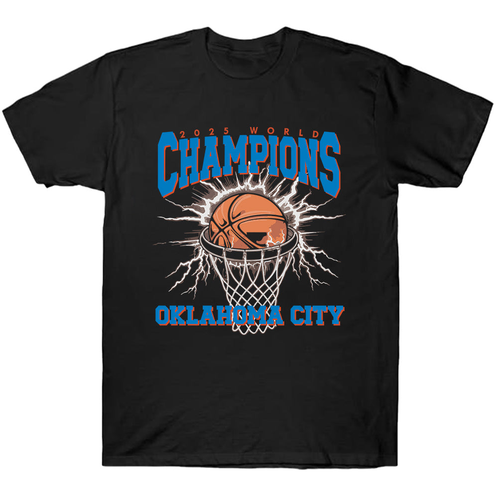 OKC Thunder Champions - Basketball T-Shirts, Hoodies & More