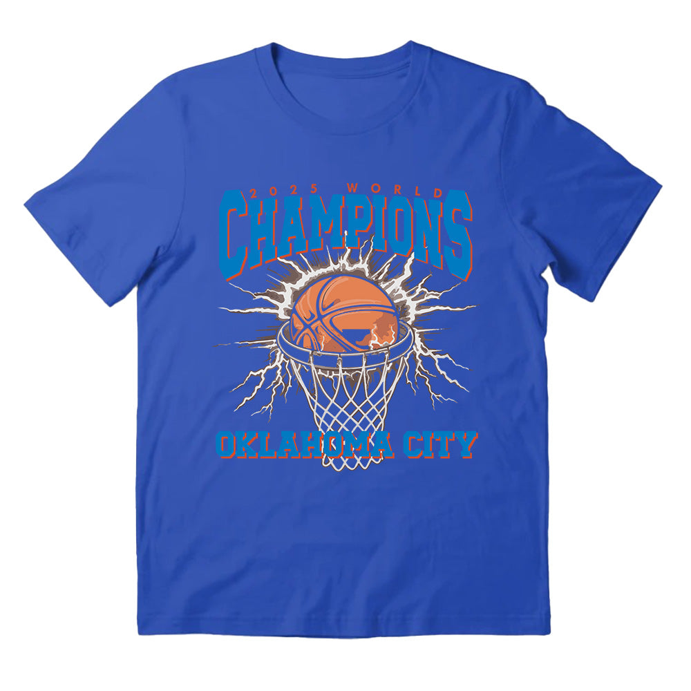 OKC Thunder Champions - Basketball T-Shirts, Hoodies & More