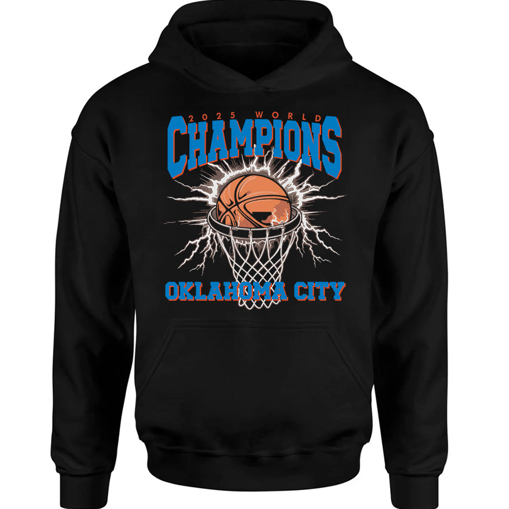 OKC Thunder Champions - Basketball T-Shirts, Hoodies & More
