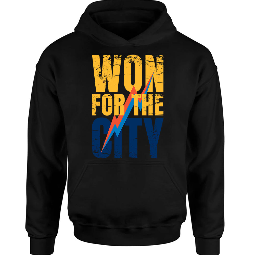 Won For The City Thunder - OKC Basketball Team T-Shirts, Hoodies & More 2
