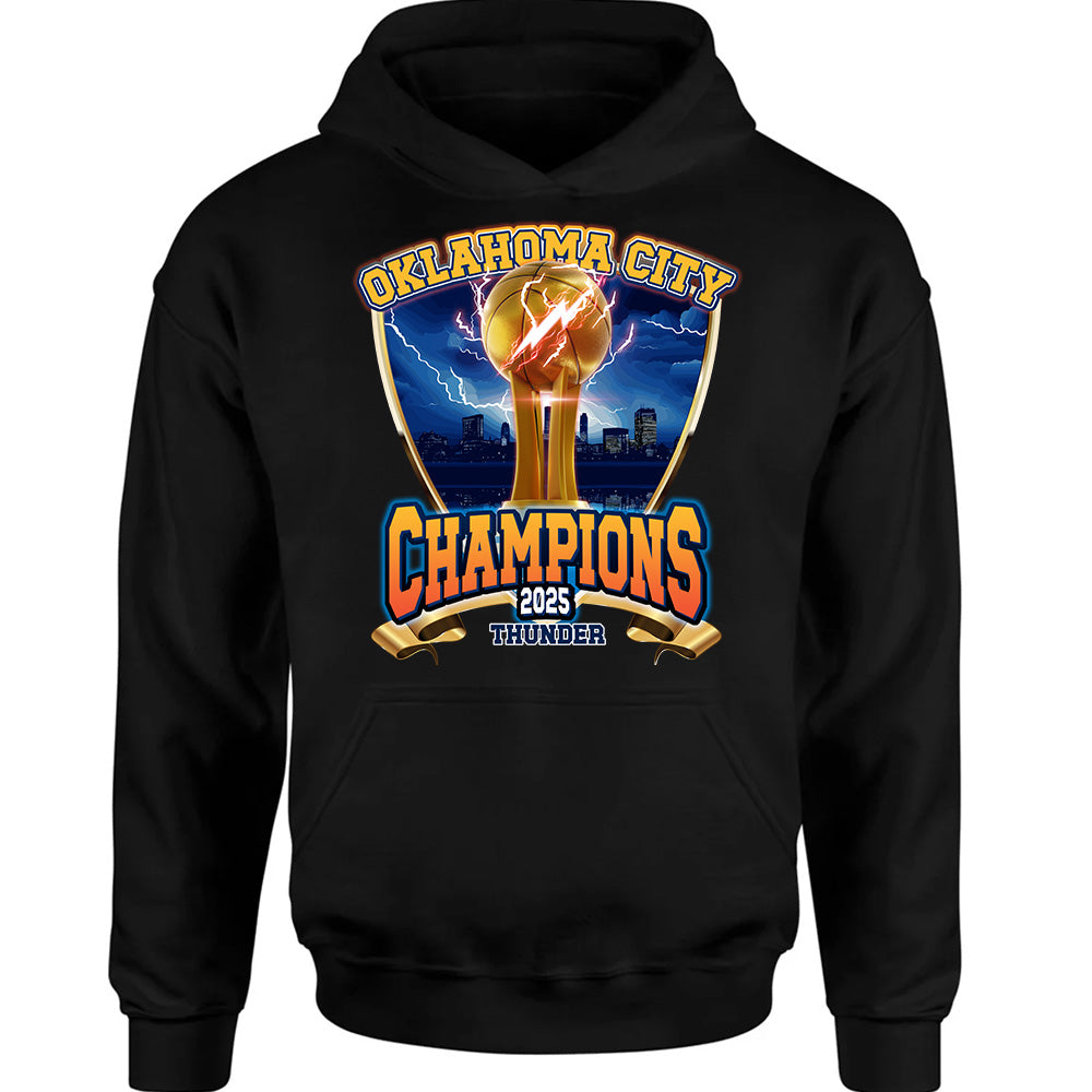 2025 Thunder Championship - OKC Basketball Team T-Shirts, Hoodies & More