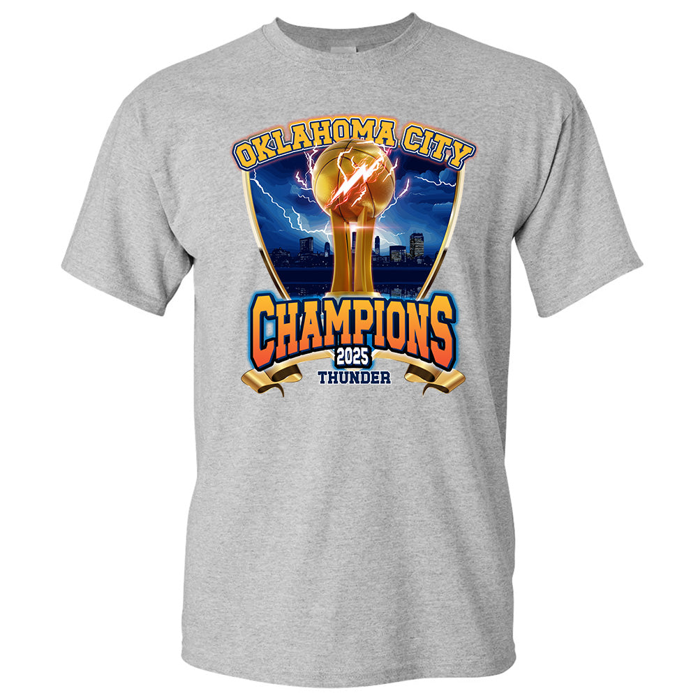 2025 Thunder Championship - OKC Basketball Team T-Shirts, Hoodies & More