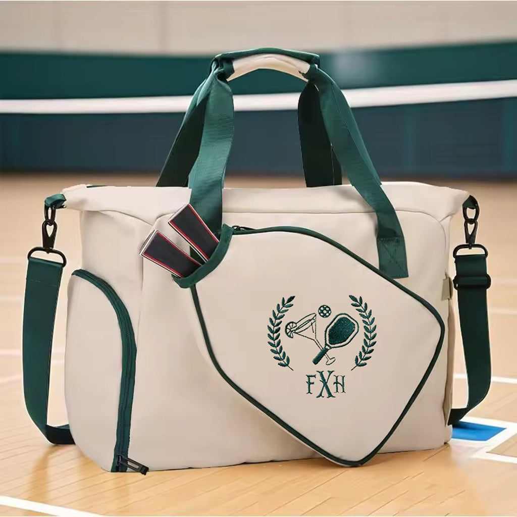 Personalized Pickleball Sporty Duffel Bag