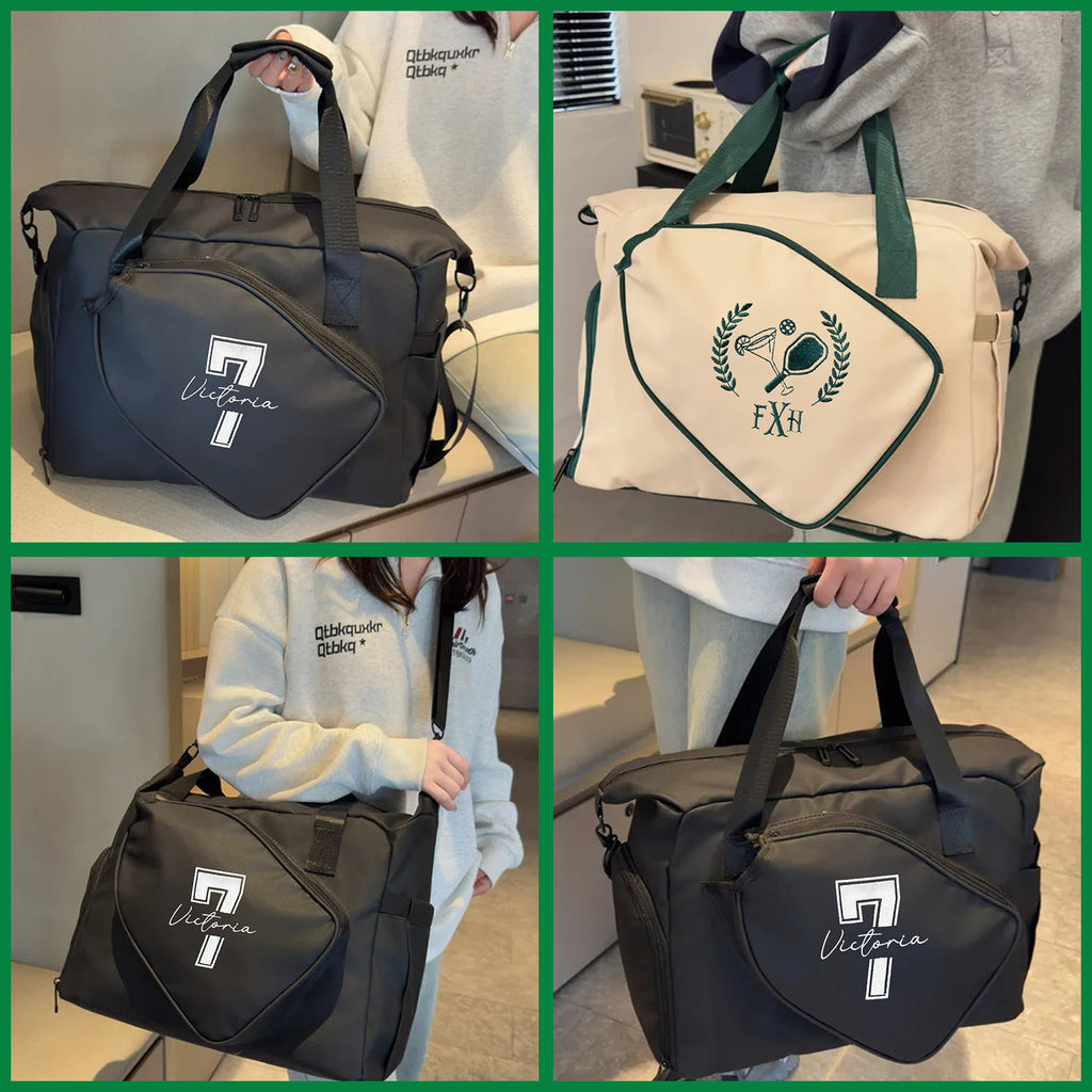 Personalized Pickleball Sporty Duffel Bag
