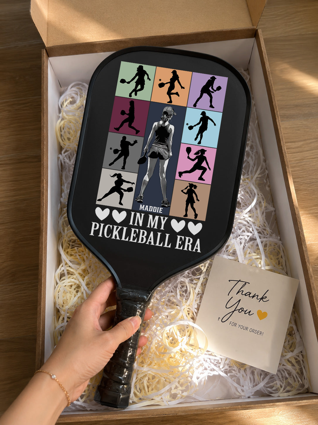 Personalized "In My Pickleball Era" Paddle with Custom Name