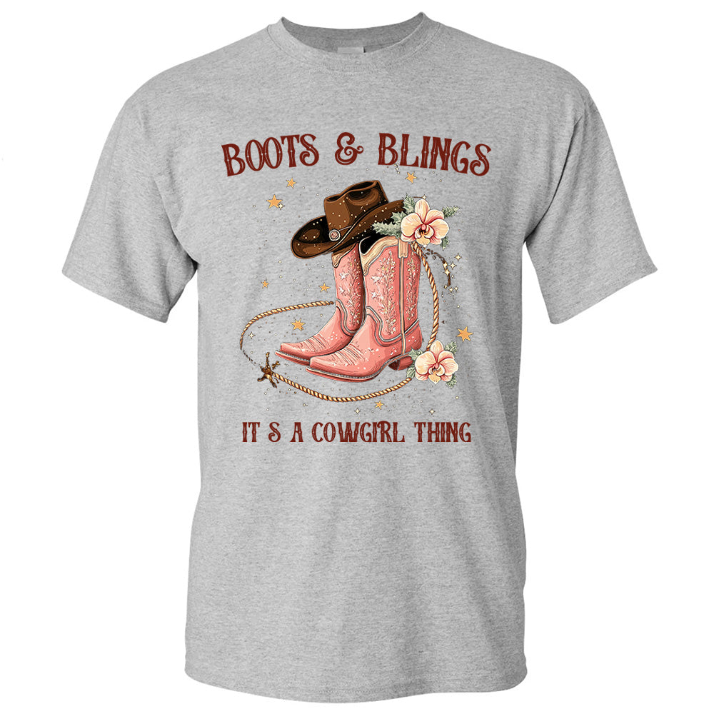 Vintage Boots & Blings - TV Show, Trending, Funny & Lifestyle T-Shirts, Hoodies & More