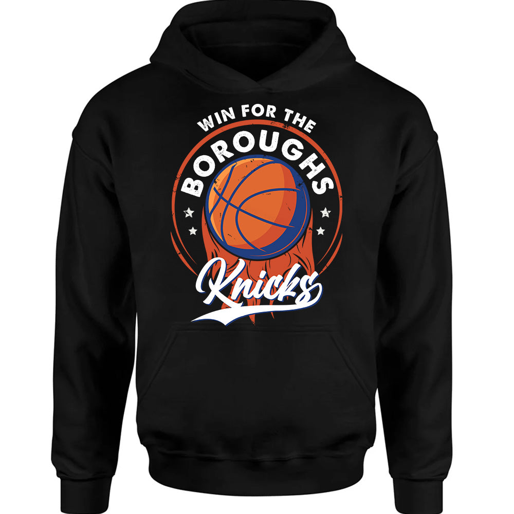 Win For The Boroughs Knicks Tees - New York Basketball Team T-Shirts, Hoodies & More